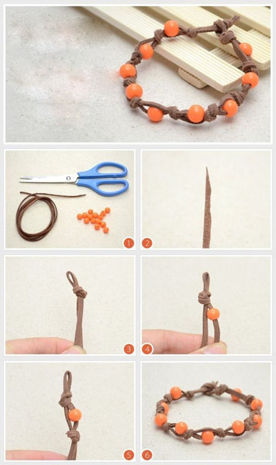 手工编织手链的技巧