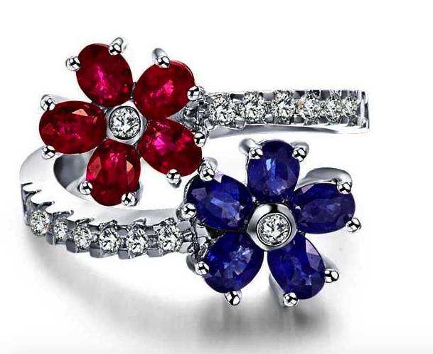 红宝石和蓝宝石区别在哪里？为什么红宝石要比蓝宝石更贵重？
