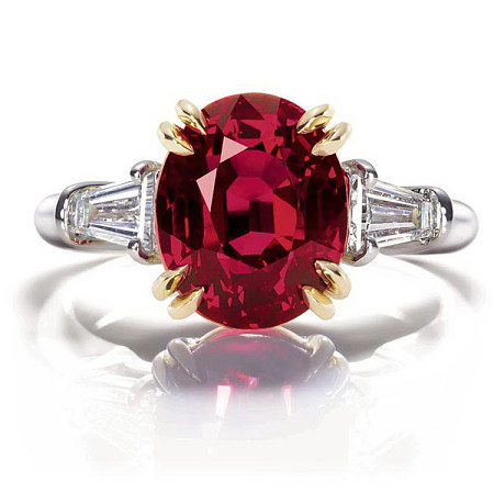 红宝石与相似宝石的区别方法：如何区别尖晶石与红宝石？