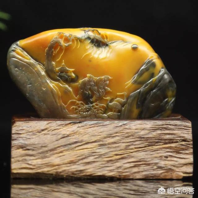 黄蜡石原石鉴定,如何区分一块石头是黄龙玉还是黄腊石？