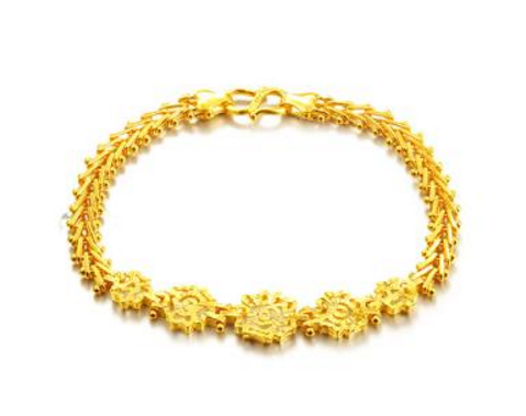 18k黄金珍珠手链