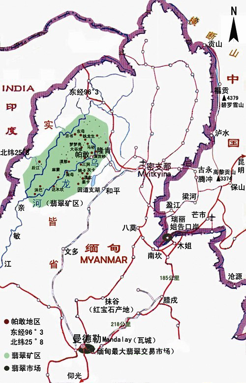 缅甸翡翠产地 翡翠的产地详细在哪里