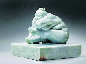 著名雕塑家许鸿飞翡翠雕塑作品6月12日展现