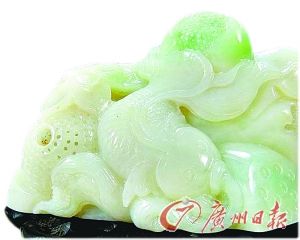 青海白玉产量大：带翠才是稀罕物  第3张