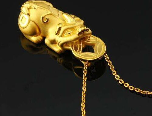 【貔貅总部】六福黄金貔貅手链：为女性平添一份魅力