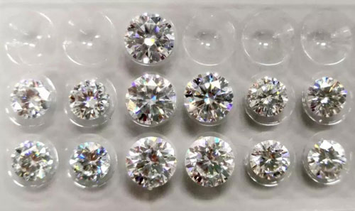 NGTC发现覆纳米金刚石膜的“莫桑钻”仿钻石样品