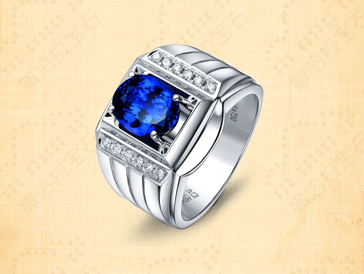 男士蓝宝石戒指要多少钱？男士戴戒指有什么魅力？