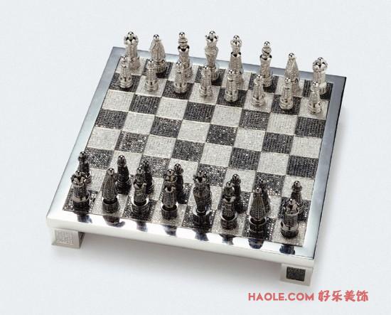 世界上最昂贵的钻石国际象棋
