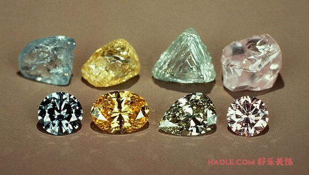 识别白色钻石和彩色钻石的区别